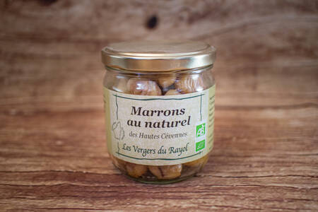 Châtaignes au naturel 250 g BIO